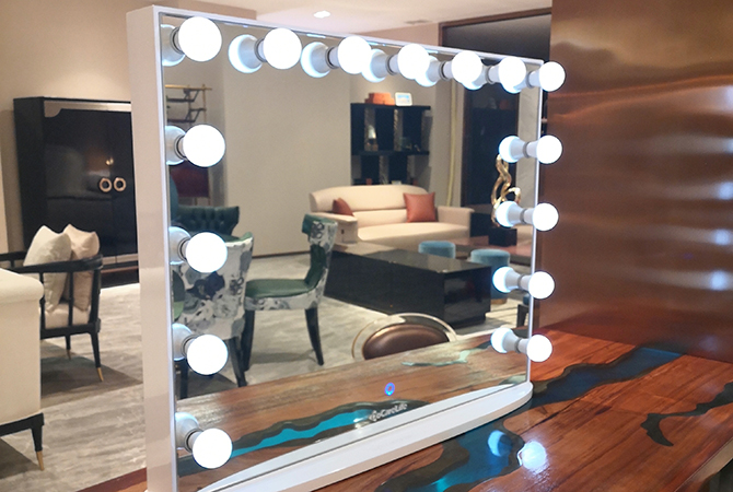 hollywood tabletop mirror 10080w-bh-glass